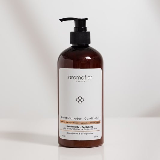 Acondicionador Revitalizante: Lavanda - Naranja - Cacao